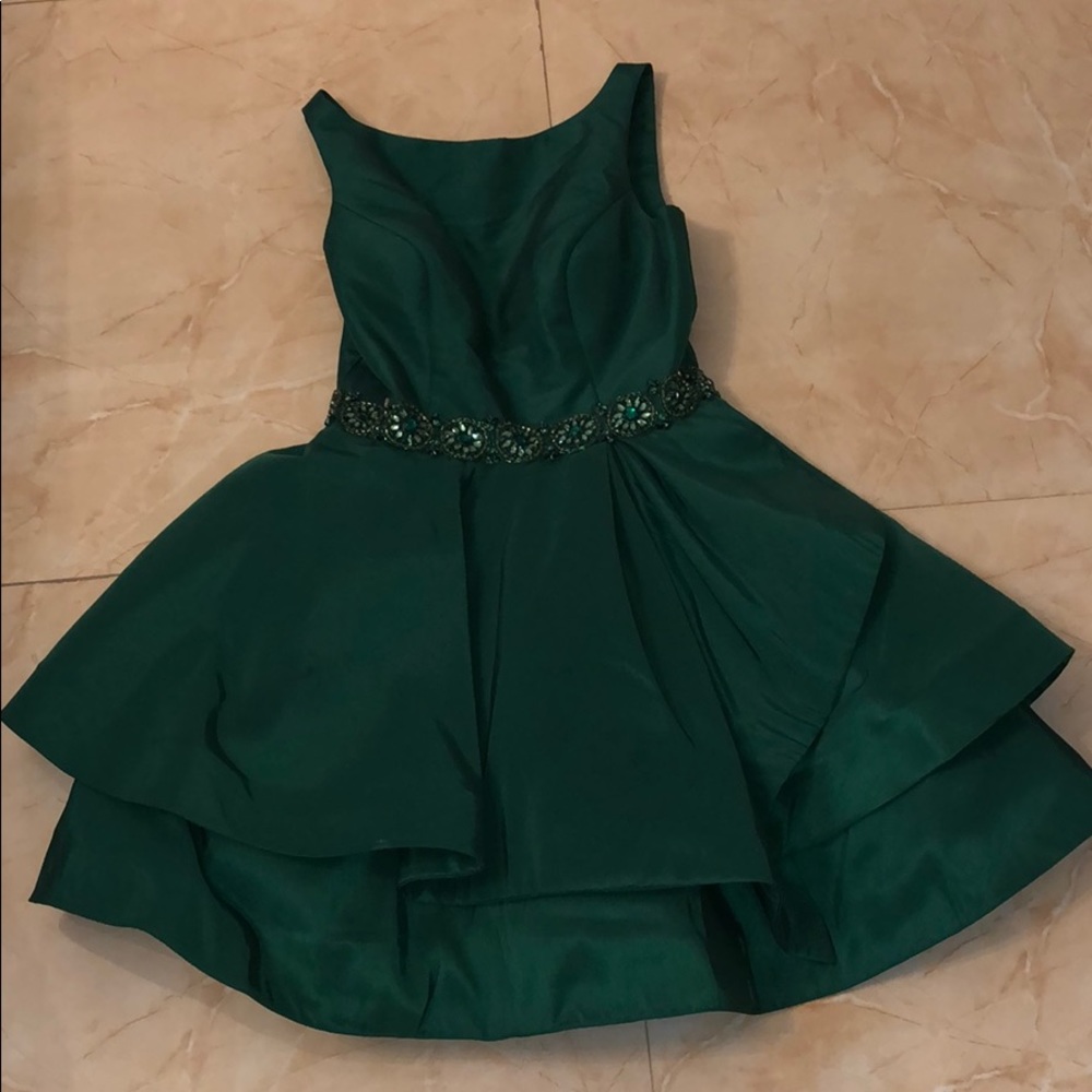 Green cocktail dress!